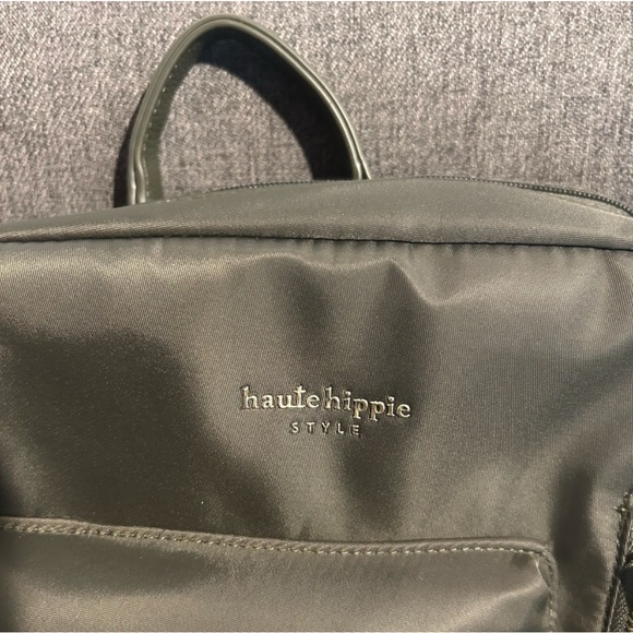 Haute Hippie Olive Green Backpack Bag - Picture 2 of 6